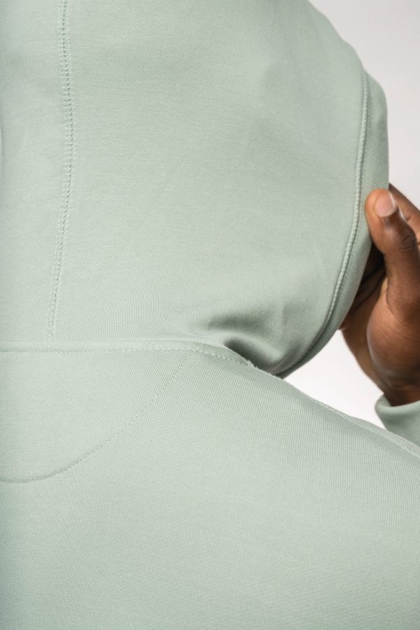 Sweat-shirt french terry écoresponsable zippé à capuche unisexe – Image 6