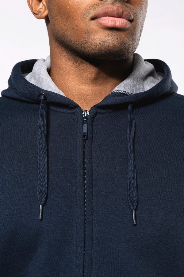 Sweat-shirt zippé capuche unisexe – Image 15