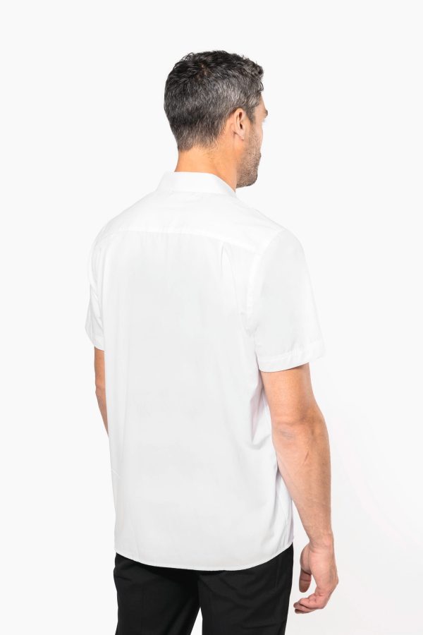 Chemise popeline manches courtes – Image 2