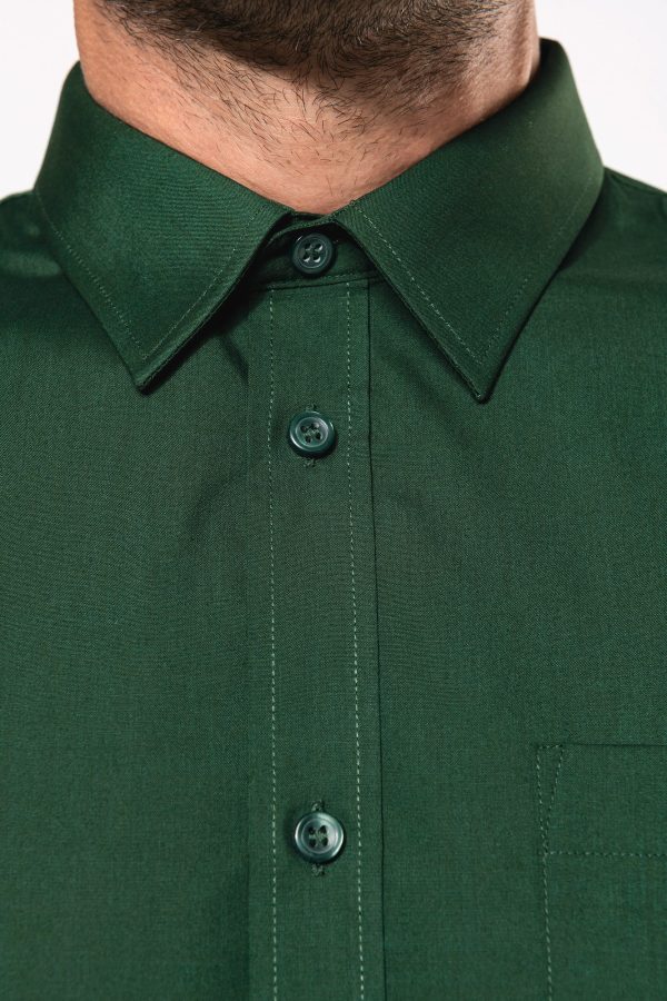 Chemise popeline polycoton entretien facile homme – Image 8