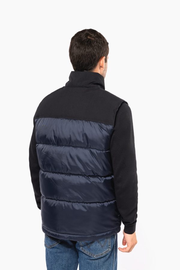Bodywarmer matelassé bi-ton unisexe – Image 3