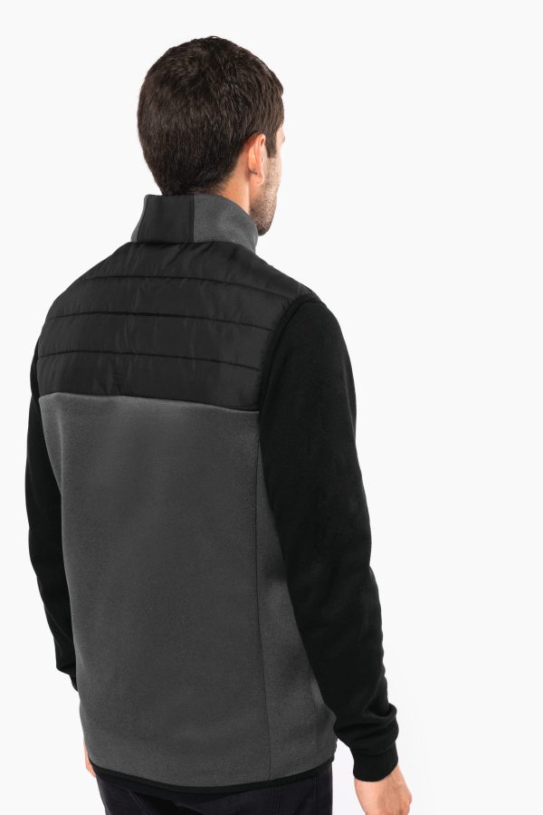 Bodywarmer bi-matière homme – Image 2