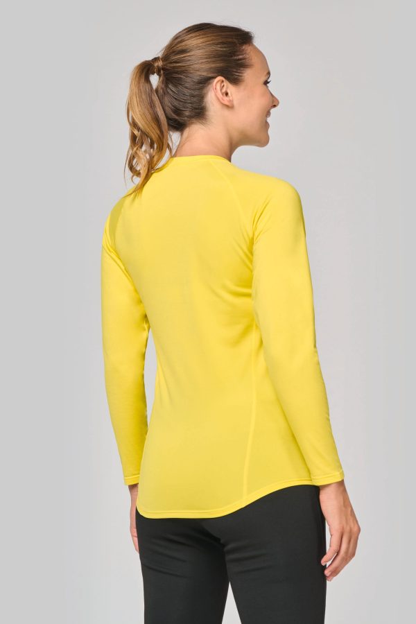 T-shirt double peau sport manches longues unisexe – Image 9