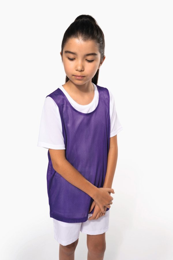 Chasuble en filet léger multisports enfant – Image 3