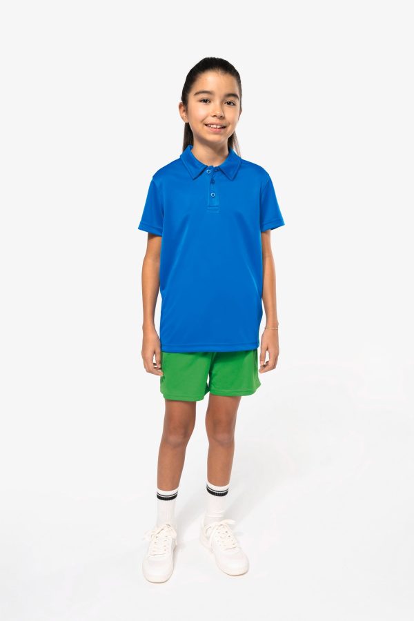 Polo sport manches courtes enfant – Image 4