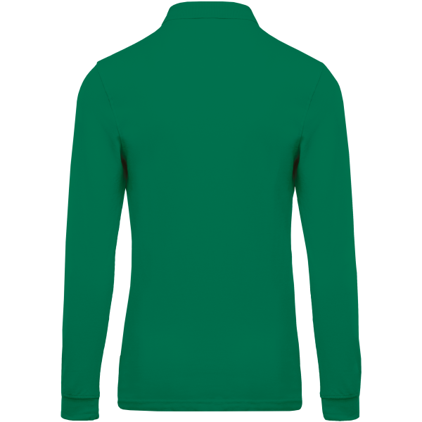 Polo piqué manches longues homme – Image 14