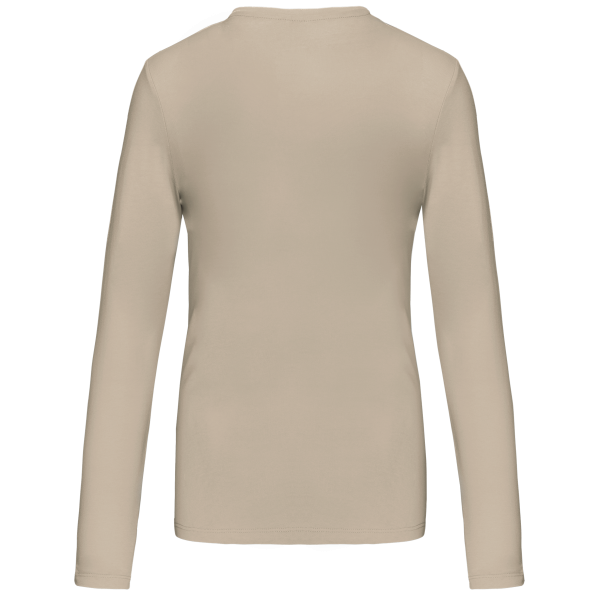 T-shirt col V manches longues femme – Image 25