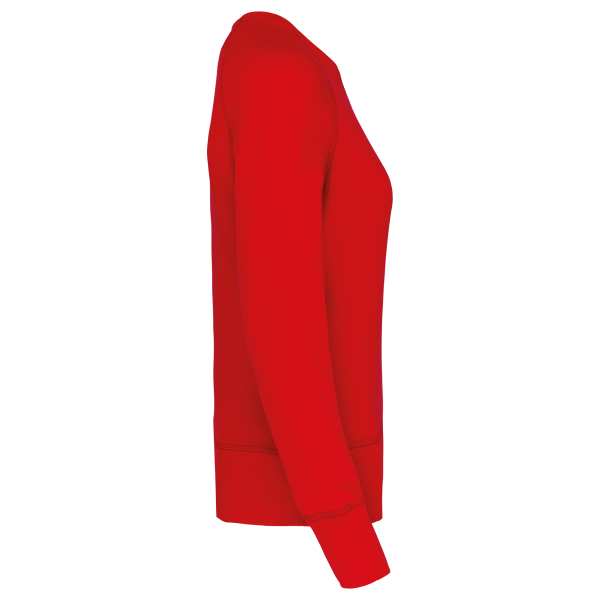 Sweat-shirt Bio col rond manches raglan femme – Image 29