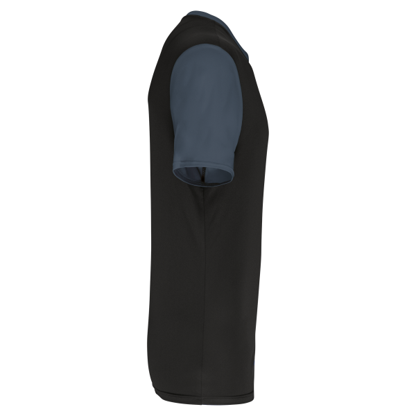 Maillot manches courtes bicolore unisexe – Image 9