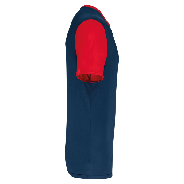 Maillot manches courtes bicolore unisexe – Image 35