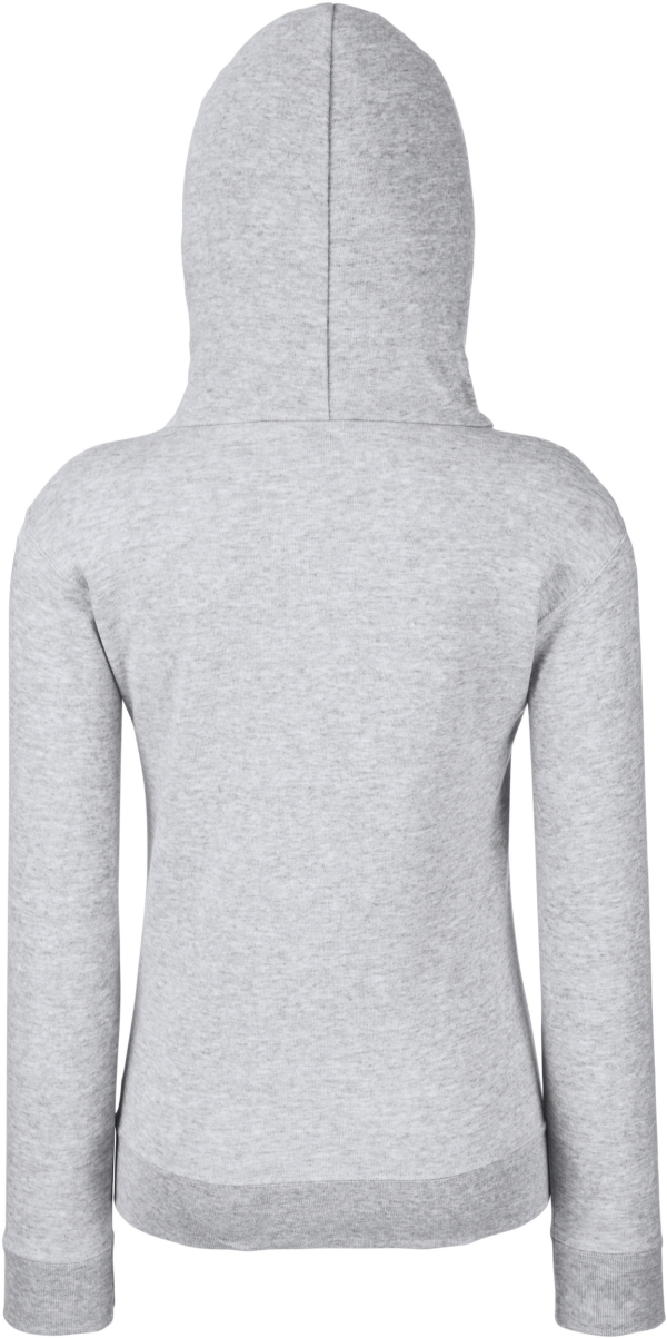 Sweat-shirt femme zippé capuche Premium (62-118-0) – Image 6