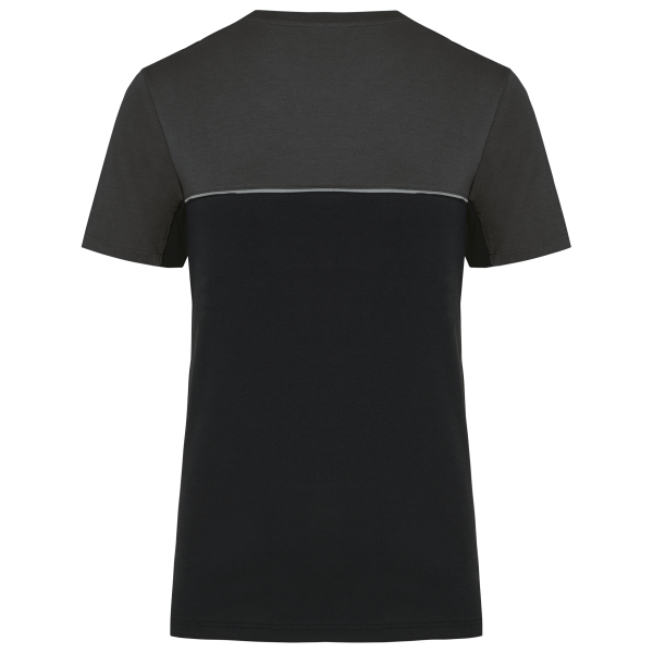 T-shirt bicolore écoresponsable manches courtes unisexe – Image 15