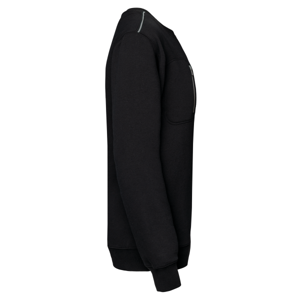 Sweat-shirt Day To Day zip poche contrastée unisexe – Image 30
