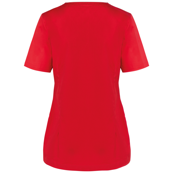 Blouse polycoton avec boutons-pression femme – Image 11