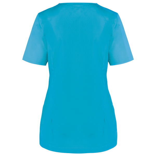 Blouse polycoton avec boutons-pression femme – Image 13