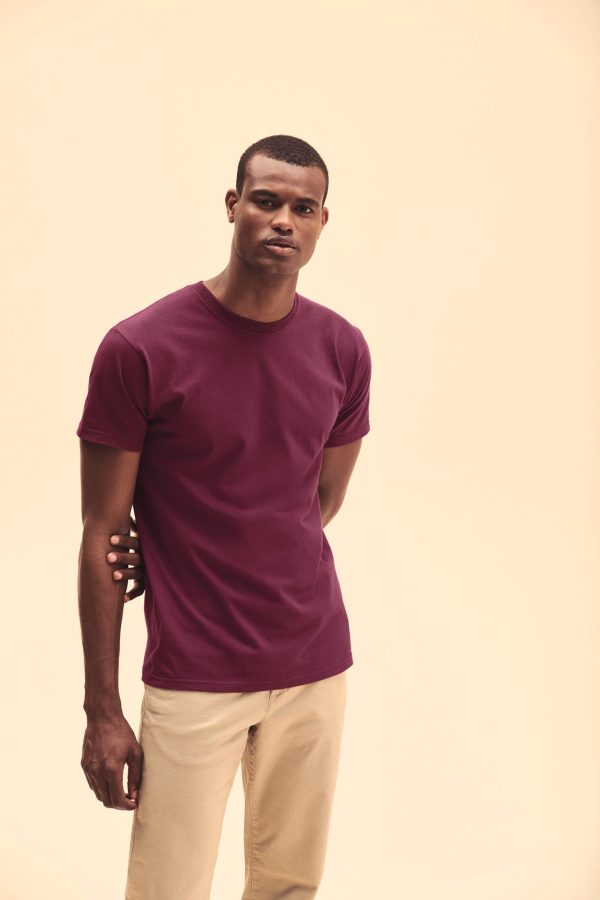 T-shirt manches courtes Super Premium (61-044-0) – Image 2