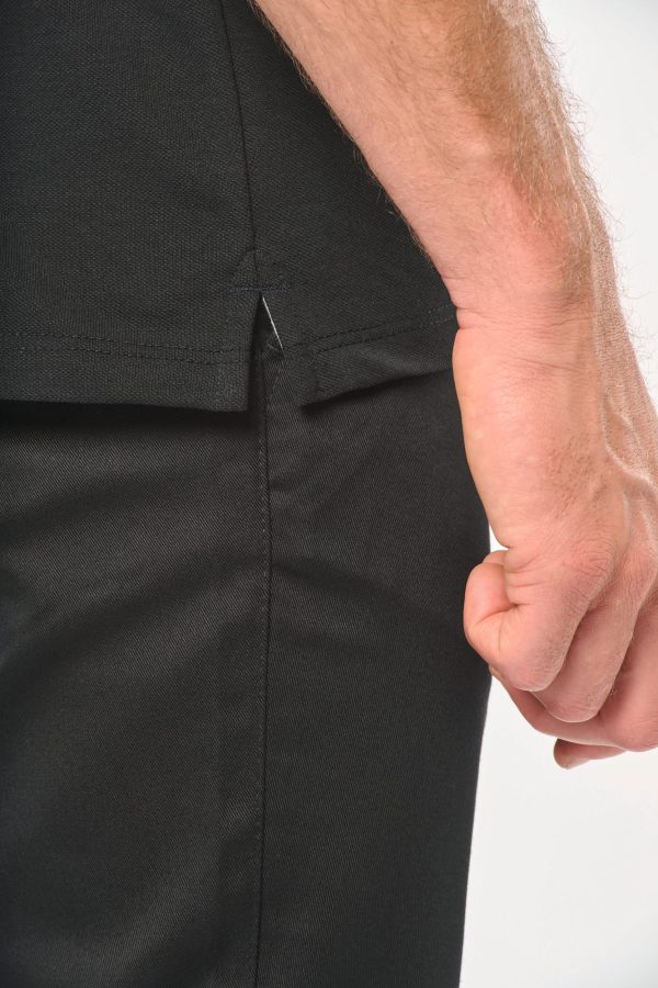 Polo bicolore écoresponsable manches courtes unisexe – Image 13